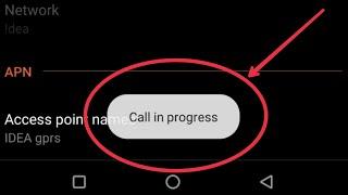 How to fix Call in Progress & Process in Android