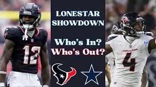 Are the Texans Healthy Enough to Dominate the Cowboys?