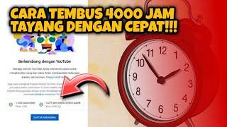 AMAN! Cara cepat 4000 Jam tayang melalui playlist video