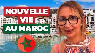 À 55 ANS, ELLE QUITTE PARIS POUR VIVRE UNE NOUVELLE VIE AU MAROC (AGADIR) AVEC @MinaNanaOfficiel