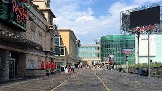 ATLANTIC CITY BOARDWALK WALKING TOUR - ATLANTIC CITY NJ - New Jersey Travel Guide 4K