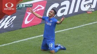 Gol de Rafael Baca | Cruz Azul 1 - 0 Pachuca | Clausura 2019 - Jornada 11 | Televisa Deportes