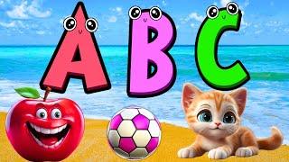 ABC Song for Toddlers | A For Apple Alphabet Song  | Fun Educational Video