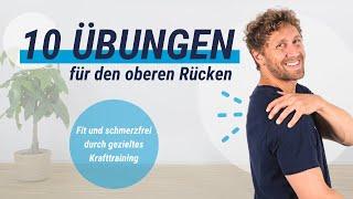 Oberer Rücken Übungen – Fit und schmerzfrei durch gezieltes Krafttraining