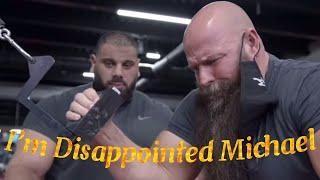 Levan Saginashvili Being Disappointed in Monster Michael Todd at the Gym