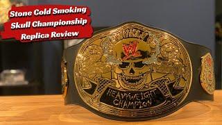 WWE Stone Cold Smoking Skull Championship Replica Review !!!