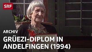 Grüezi-Diplom in Andelfingen (1994) | Alltag in der Schweiz | SRF Archiv