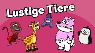  Die 5 Besten Tierlieder | Hurra Kinderlieder Compilation | Lustige Tiere - Pinguin Eisbär Pavian