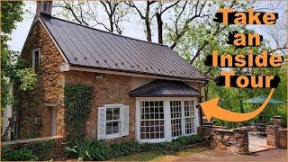 Enjoy This Beautiful Stone Cottage Home Tour Video | One Bedroom Cottage House