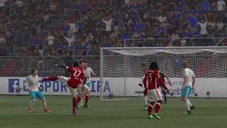 David Alaba Insane Long Shot Goal -- FIFA 17