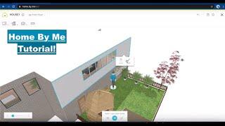 Tutorial on how to design a simple house in Homebyme 2022