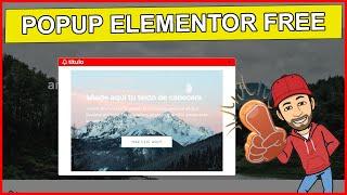 ️ Como crear un Popup con elementor free, wordpress 129 tutorial o curso español