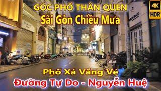 Phố xá Chiều Mưa Góc Phố Hồ Con Rùa - Đường Tự Do - Nguyễn Huệ Sài Gòn