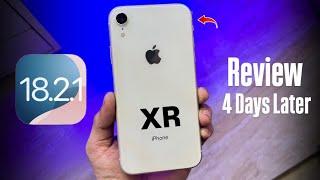 iPhone XR Honest Review on iOS 18.2.1 - Performance, Battery, Bugs, Greenscreen