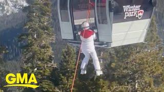 174 people rescued after ski gondola malfunctions at Colorado resort