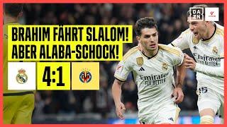 Mega-Solo von Brahim und Alaba-Schock bei Kantersieg: Real Madrid - Villarreal 4:1 | LaLiga | DAZN