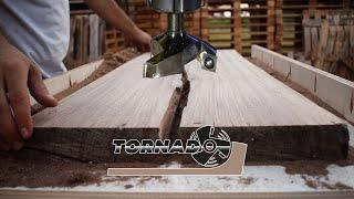 Planfräser 8 & 12 mm schaft für Holz Durchmesser | TORNADO - The original 