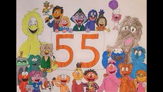 A musical video for Sesame Street's 55th anniversary