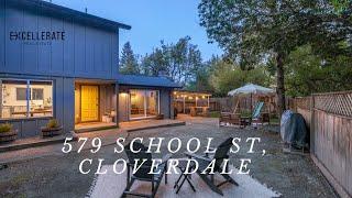 Cloverdale Charm | 579 School Street, Cloverdale Ca 95425