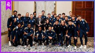 Vini Jr. & Ancelotti thank team after FIFA The Best awards!