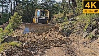 Komatsu D85EX Dozer İle Yol Genişletme 3