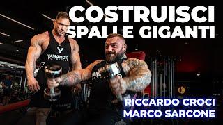 BUILD MASSIVE SHOULDERS FAST with Riccardo Croci & Marco Sarcone!