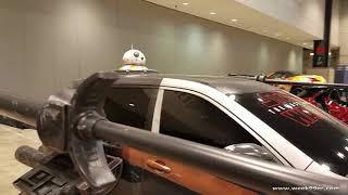 BB8 in the X-Wing Nissan Car #NissanCAS18 #CAS18 @agirlsguidetocars