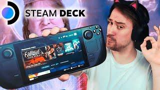 STEAM DECK - ОБЗОР // Ошибки Вилсакома // Лучше чем Nintendo Switch?