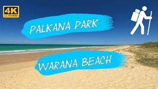 [4K UHD] Discover the Scenic Pathways of Palkana Park to Warana Beach - Sunshine Coast