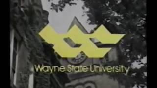 1989 Wayne State University Commercial Detroit