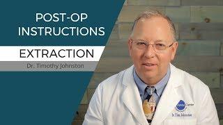 Post-op Instructions - Extraction