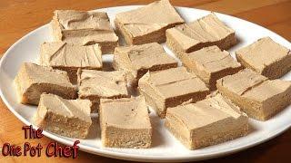 No Bake Coffee Slice | One Pot Chef