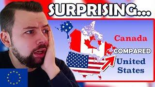 European Reacts: Canada and The United States Compared