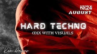 Hard Techno Mix Vol. 3|150 - 165 bpm| Top HQ Visuals | August 2024 |Nico Moreno, Sara Landry & more