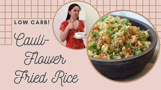 FOOD DIARIES: Cooking LOW CARB CAULIFLOWER FRIED RICE !!!