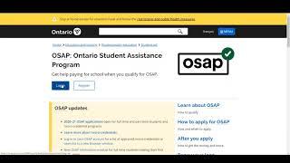 How to upload your OSAP documents