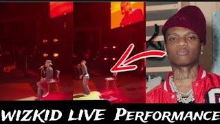 Wizkid Performing "Troubled Mind" Off Morayo Album Live In London