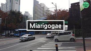 [4k60fps] 미아리고개 걷기, Miarigogae(hill), Seoul, South Korea, 2019-11