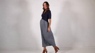 Trimester Nursing Maternity Maxi Dress - Queen Bee Maternity