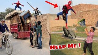 Spider-Man Ny Hamla Kr Dea  Dog Chori Krna Laga Help Me !