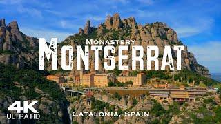 MONTSERRAT 2024  Drone Aerial 4K Drones | Barcelona Catalonia Spain España