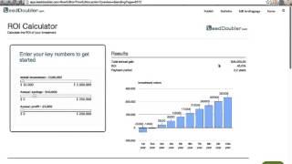 How to create your own ROI Calculator in minutes