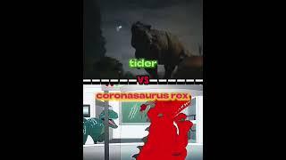 tiger vs coronssaurus rex edit