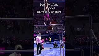 Leanne Wong gets a perfect 10 on bars! Let me know which gymnast I should feature next!