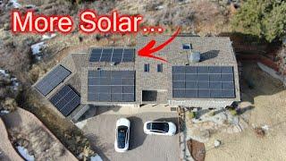 DÆrik's Tesla Solar Powerhouse, Now with 25% MORE SOLAR!