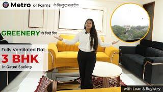 Get Your Dream 3 BHK Builder Floor in Lily Greens near Metro | With Registry & Loan | 9899550700