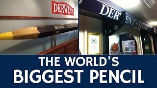 World’s Biggest Pencil in Cumberland Museum, Keswick, England