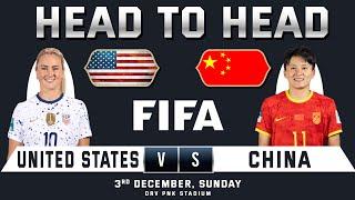 UNITED STATES vs CHINA | Predictions & Head to Head Stats | International Friendly | USA vs CHN