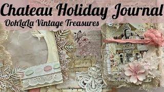 Chateau Holiday Journal Set | OohLaLa Vintage Treasures