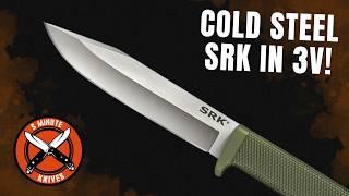  Cold Steel SRK in CPM-3V – A Sheath Worth Making!